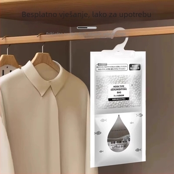 Desikantna vrećica za vješanje — 200 kom., 80 g, pakiranje: vrećica, sušenje i dehumidifikacija