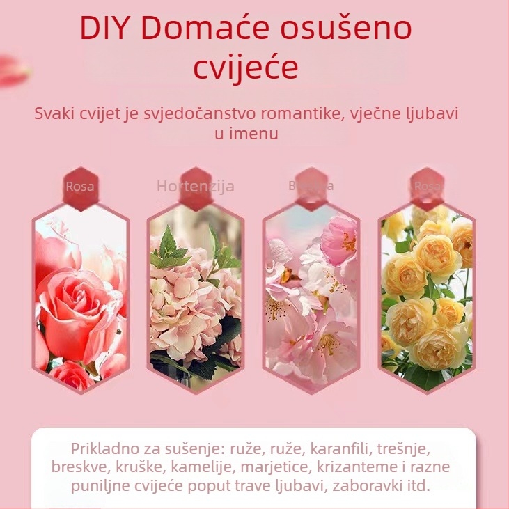 Vrećasti silikon-desikant za cvijeće za DIY sušene cvjetove (Brand: Changquan; Funkcija: sušenje i dehumidifikacija; Težina: 1 kg; Pakiranje: vrećica; Postavljanje: leži vodoravno)