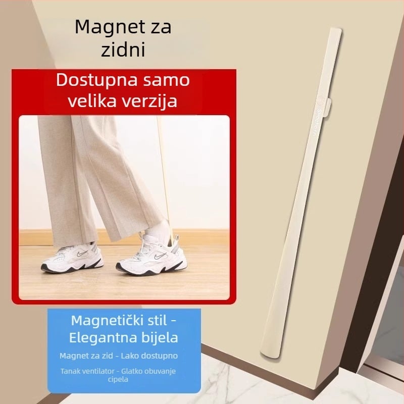 Magnetični alat za obuvanje s dugom drškom – produžena ručka, olakšava obuvanje starijim osobama i trudnicama, bez saginjanja