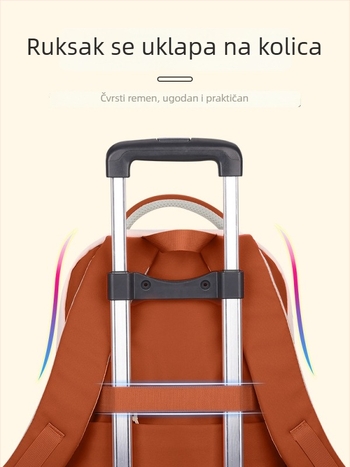 Sesame Baby Lagani školski ruksak za učenike – najlon, prozračan, vodootporan, otporan na habanje, zaštita kralježnice i rameni jastuci s zračnim jastučićima