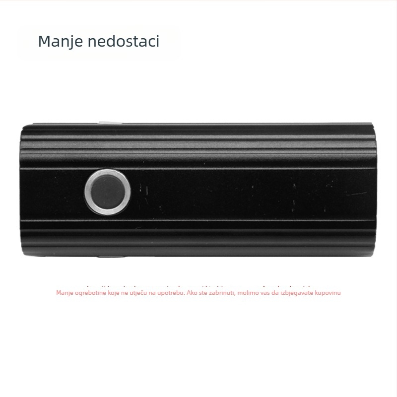 Prednje svjetlo za bicikl — aluminijska legura, USB punjenje, IPX5 vodootporno, pet načina osvjetljenja