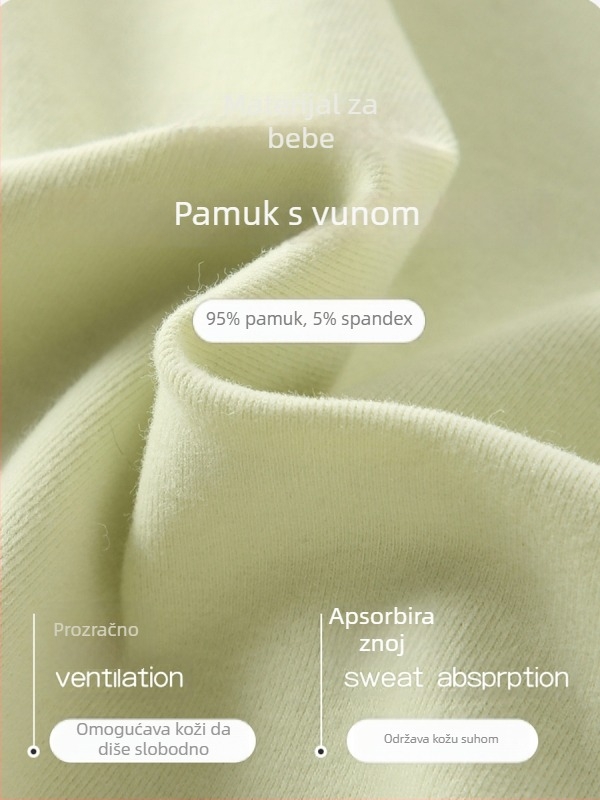 Ženski dječji topli kućni set za djevojčice, 95% pamuk 5% elastan, 280 g vuna-stretch pamuk, četkano mekano, debelo, okrugli vrat, jesen-zima, za djecu 8+ godina