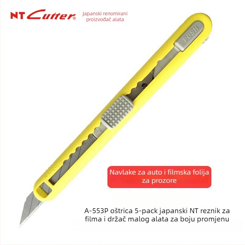 NT Cutter držač noža s 5 pretinaca za foliju za obljepljivanje automobila