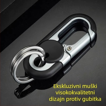 Kljucni lanac Qiwang – cinkovita legura i nehrđajući čelik, stil nacionalni trend