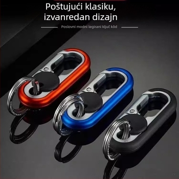 Kljucni lanac Qiwang – cinkovita legura i nehrđajući čelik, stil nacionalni trend