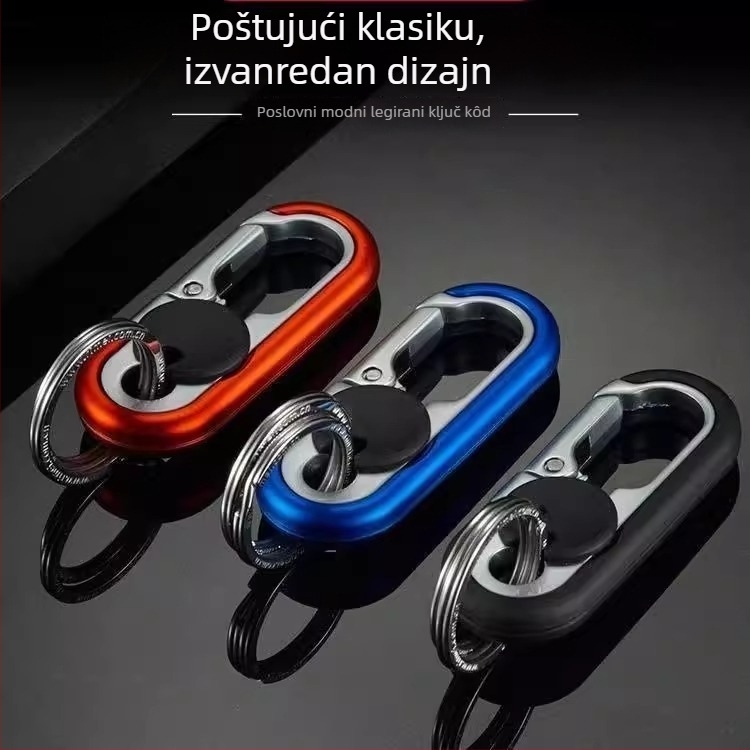 Kljucni lanac Qiwang – cinkovita legura i nehrđajući čelik, stil nacionalni trend