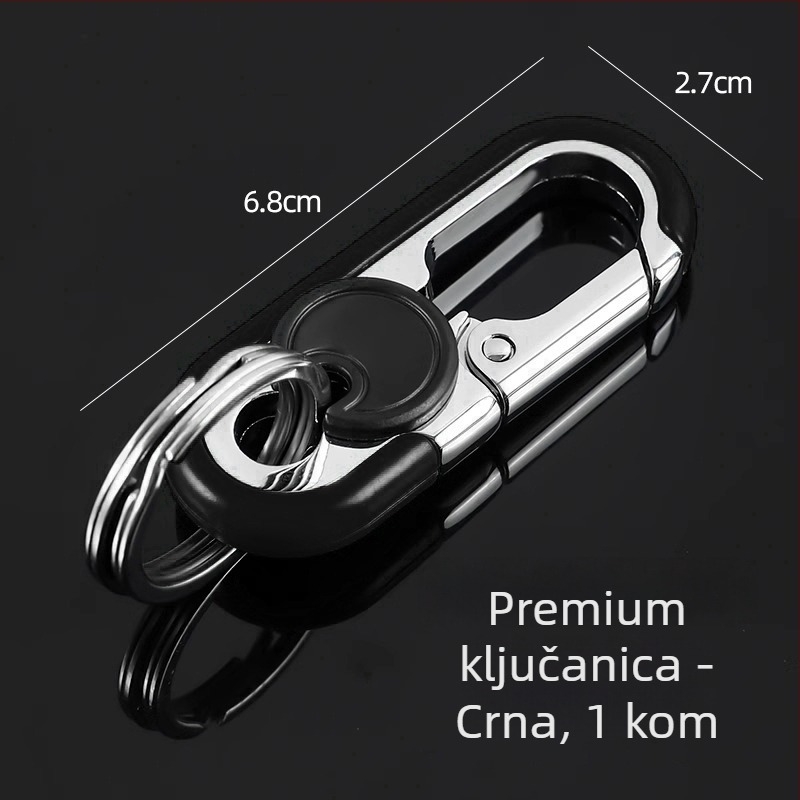 Kljucni lanac Qiwang – cinkovita legura i nehrđajući čelik, stil nacionalni trend