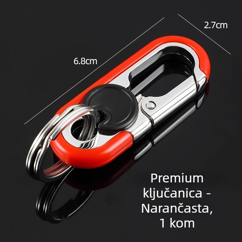 Kljucni lanac Qiwang – cinkovita legura i nehrđajući čelik, stil nacionalni trend