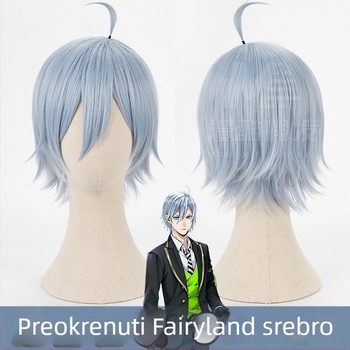 Perika za cosplay - kratka kovrčava kosa, anime stil, materijal: visoko temperaturna žica, brend Cool