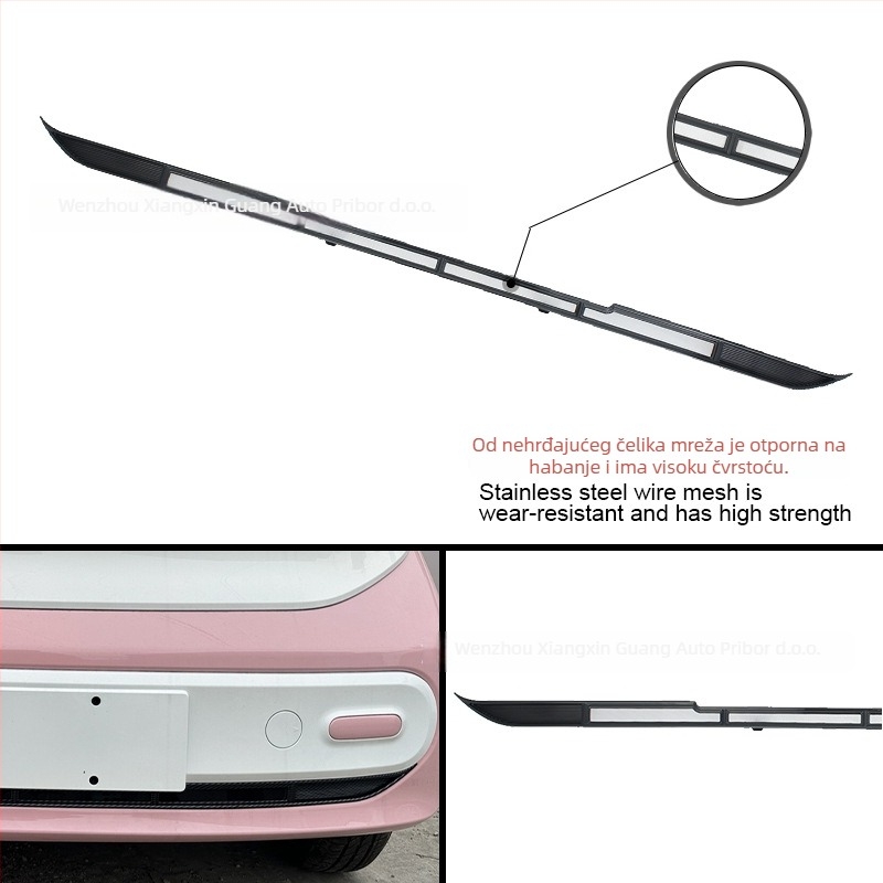 ABS Prednja donja mreža protiv insekata za 25 modela Pentium Pony s karbonskim završetkom