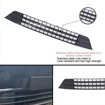 Prednja mreža protiv insekata za vanjsku dekoraciju Leapmotor C10, kompatibilna s 24 modela (Materijal: ABS; Marka: Inspiring; Kompatibilnost: 24 C10 modela)