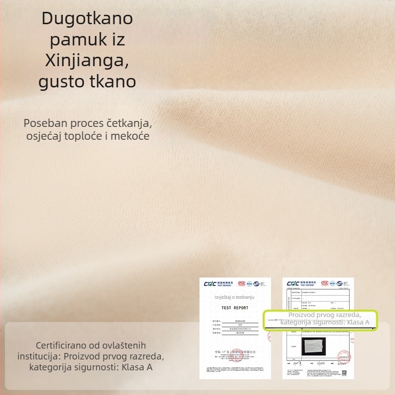 Dječji set pidžama - 95% pamuk, 5% elastan, antibakterijski, jesen-zima, unisex, stil princeze, karikatura uzorak