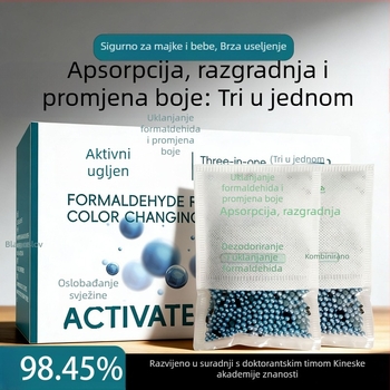 Torba od bambusovog aktivnog ugljena za uklanjanje formaldehida, prirodan miris, pogodna za prostoriju, marka Release freshness