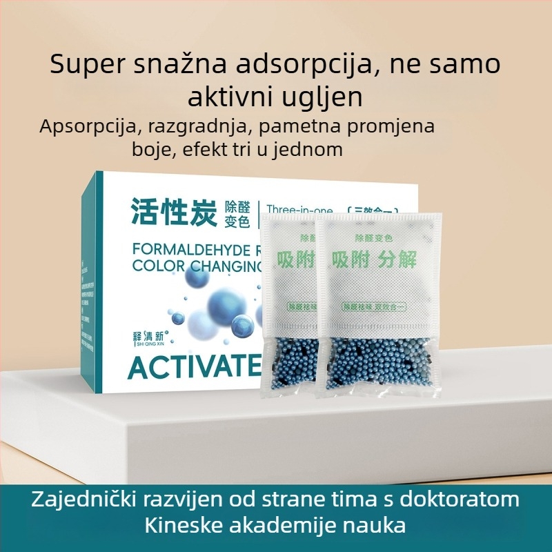 Torba od bambusovog aktivnog ugljena za uklanjanje formaldehida, prirodan miris, pogodna za prostoriju, marka Release freshness