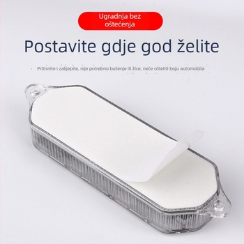 LED stražnje svjetlo MS-040, ABS + PCB ploča, univerzalna kompatibilnost, Cool Galen