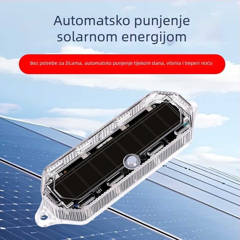 LED stražnje svjetlo MS-040, ABS + PCB ploča, univerzalna kompatibilnost, Cool Galen