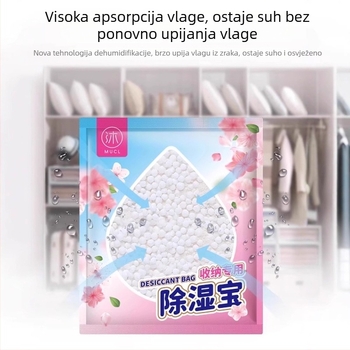 Desikant za garderobu, tip ladica, s mirisom breskve, apsorbira vlagu, 230 g