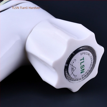 Plastična slavina za drez TLSN90004, keramički ventil, promjer ulaza/izlaza 4 mm, radna temperatura 0–80°C, nazivni tlak 0–8,5