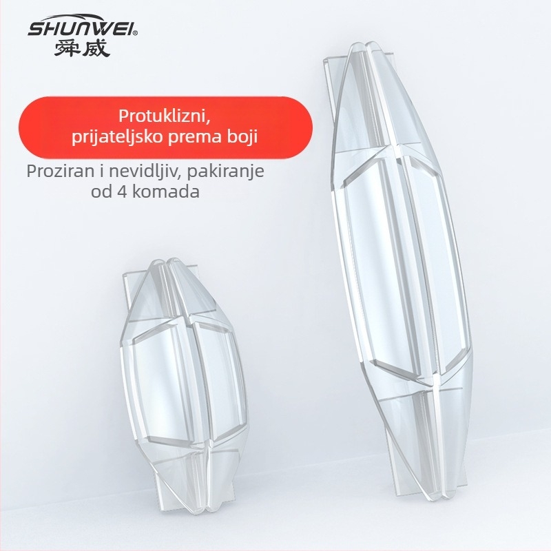 Shunwei PVC zaštitna traka za rub vrata automobila – univerzalna kompatibilnost, zaštita od udara i ogrebotina (Značka: Shunwei; Materijal: PVC; Model: Traka za vrata; Kompatibilnost: Univerzalna)