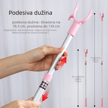 Meiliya Aluminijska Viličica Za Odjeću Za Sušenje Na Balkonu