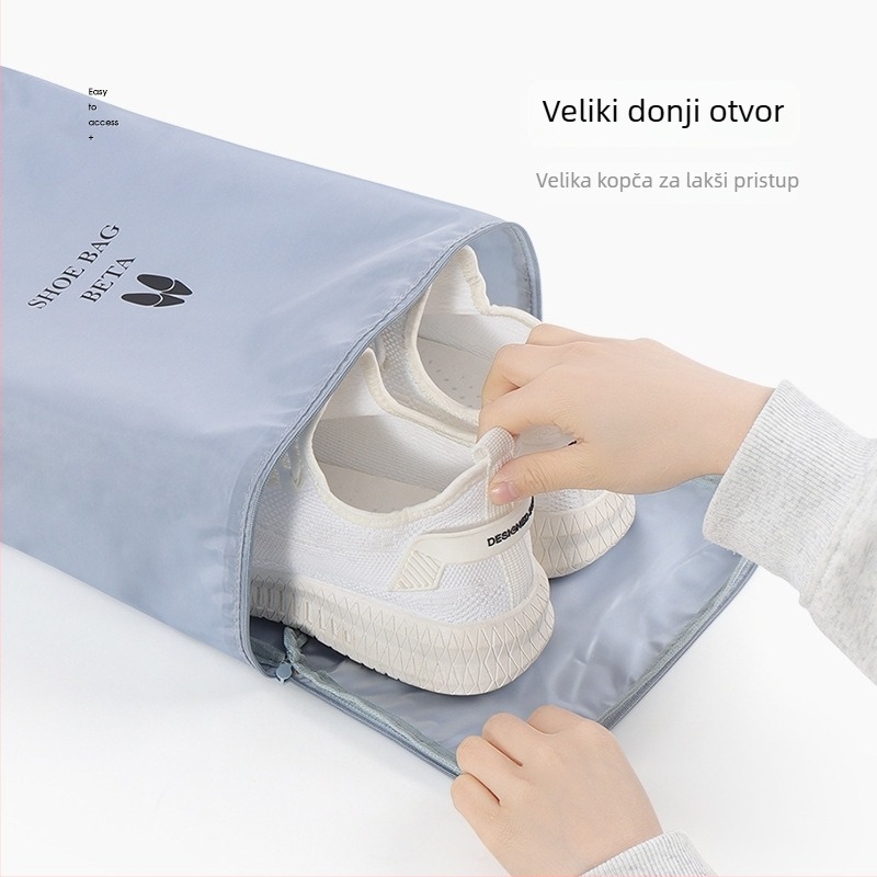 Torba za pohranu cipela (kubnog oblika, twill materijal, višenamjenska, za cipele i čizme)