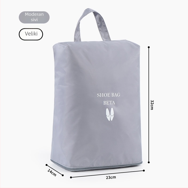 Torba za pohranu cipela (kubnog oblika, twill materijal, višenamjenska, za cipele i čizme)