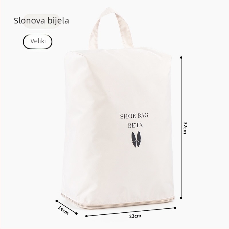 Torba za pohranu cipela (kubnog oblika, twill materijal, višenamjenska, za cipele i čizme)