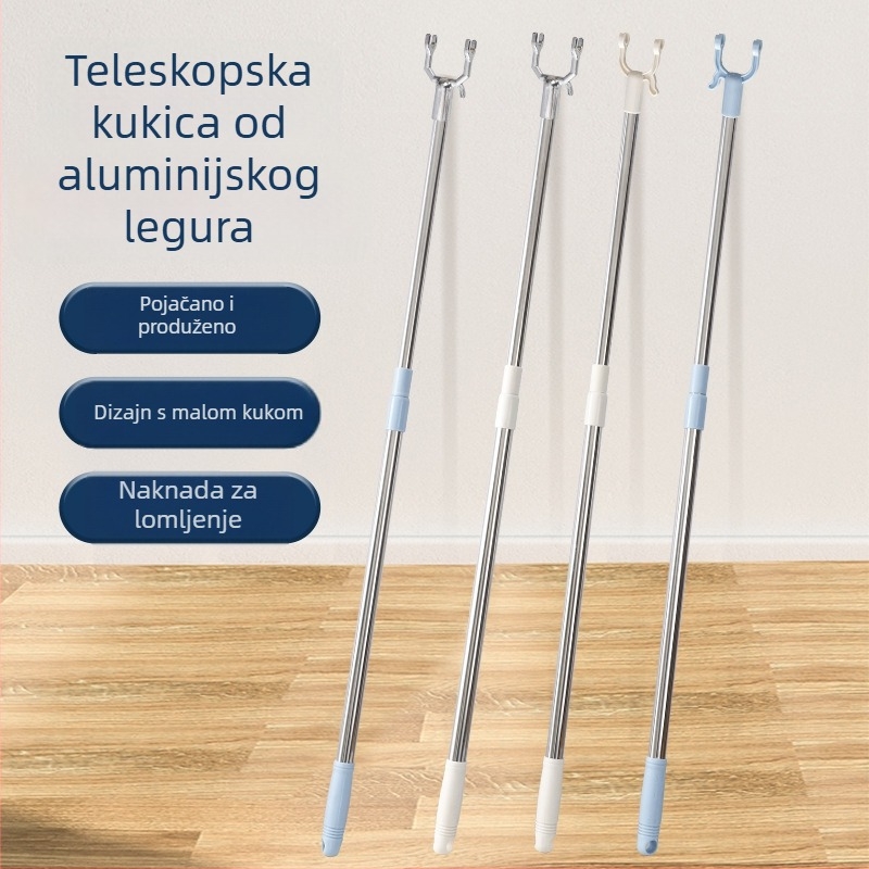 Držač za sušenje odjeće - nehrđajući čelik, Shengyue, moderni minimalistički stil, za balkon