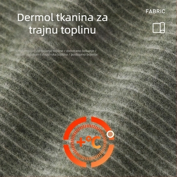 Dječje termo gaće od velura - prugaste, debele, srednji pojas, jesen/zima, 62,5% poliester