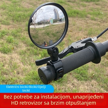 Huiying Fgj-mnfgj Retrovizor za električni bicikl, širokokutna konveksna leća