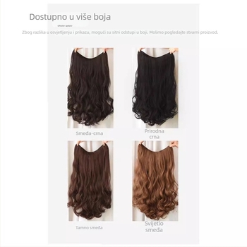 Lois perika – V-oblik dio kose, model: V-shaped hair patch, materijal kose: vlakno otporno na visoke temperature