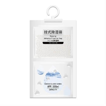 Vješalna vrećica za apsorpciju vlage za unutarnje ormariće i domove – 80 g, bez mirisa, 100 kom./kutija