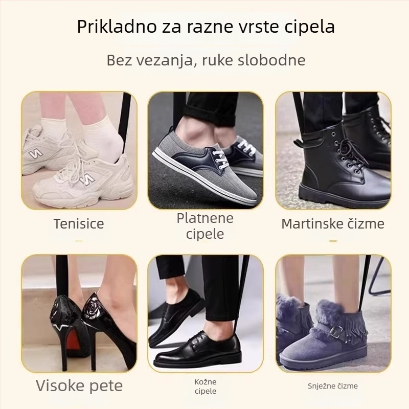 Magnetski dugi držač za cipele – premium kućni pomoćnik za trudnice i starije osobe