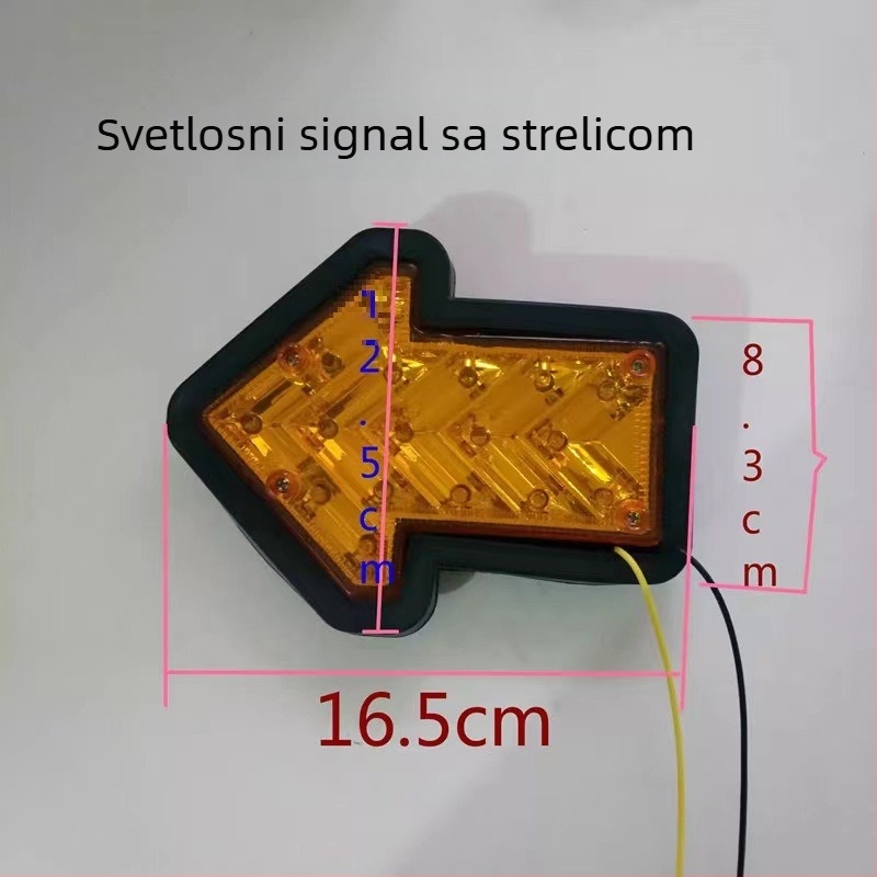 LED stražnje svjetlo za CIMC kamion, 24V, ABS kućište, LED izvor svjetla