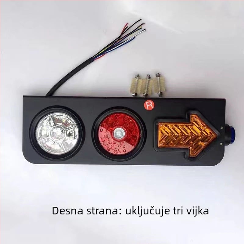 LED stražnje svjetlo za CIMC kamion, 24V, ABS kućište, LED izvor svjetla