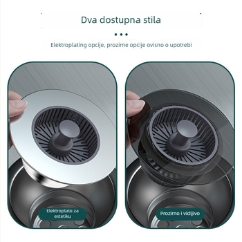 ABS filter odvodnje sudopera s zatvaračem protiv mirisa, anti-zagušenje jezgro, model A145, 78 g, u kutiji