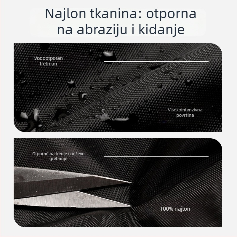 Torba za skladištenje od Oxford tkanine – oblik ručne torbe, model Duga šipka, višefunkcionalni organizator za putovanja, kozmetiku i dnevni boravak