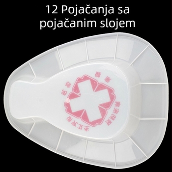 Bolnički plastični posteljni lonac – marka Yuhengjian, plast, moderan minimalistički stil, 100 komada u kutiji