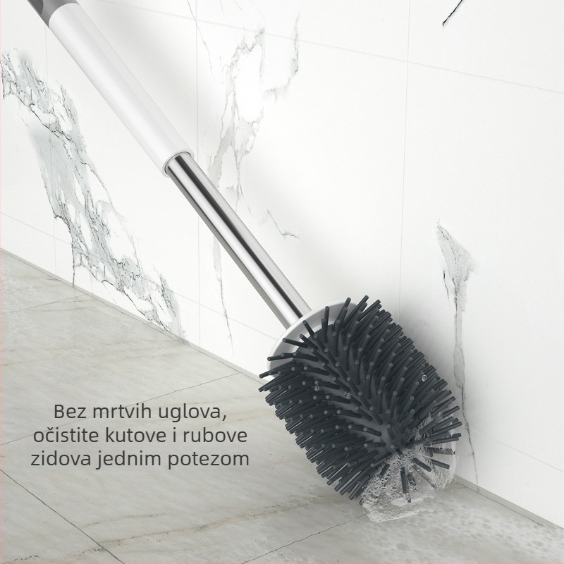 Set četkica za zahod s dugim držalom, plastično, Wanben, Zhejiang Yongkang (travanj 2020)