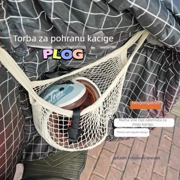 Torba za pohranu kacige za električne automobile – platno, velika kapaciteta, prednje skladištenje, univerzalna kompatibilnost sa stražnjim pretincem