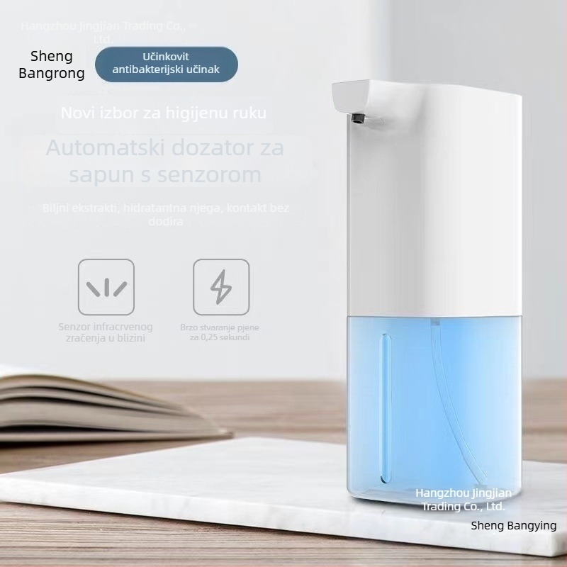 Automatski dozator sapuna s mjehurićima, bezkontaktan, od ABS plastike, CUPC certifikat, punjiv, pametni senzor.