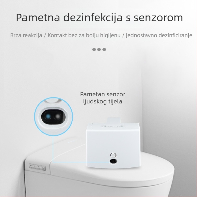 Pametni senzorni dozator sapuna za javne toalete – ABS, injekcijsko oblikovanje, senzor, moderan stil