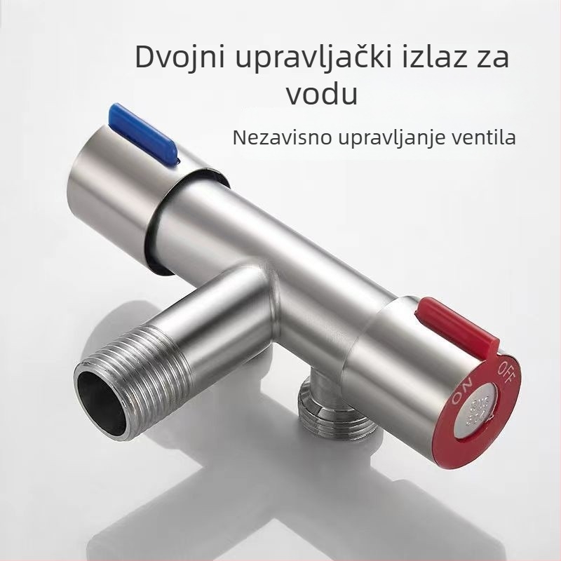 Set pištolj spreja za bidet na WC od nehrđajućeg čelika 304, unutarnji promjer 20 mm, ručna ugradnja