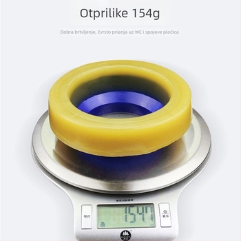 Zaptivanje frlanše toaleta – visokoelastična glinena brtva, filtr za neutralizaciju mirisa, marka And lining, ugradnja