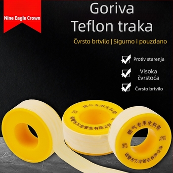 PTFE brtvena traka za plinovode i cijevi za grijanje vode, JDG