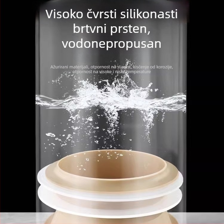 Brtvilo za WC flanšu, ABS materijal, način uporabe: izravno lijepljenje, moderni minimalistički stil (Brend: Chao Chen; Materijal: ABS + brtveni čep; Način uporabe: izravno lijepljenje; Stil: moderni minimalistički)