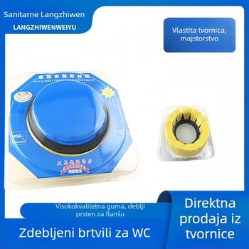 Brtveni prsten za WC – guma, marka The Kiss of the Wolf, brtvljenje, stil moderna jednostavnost