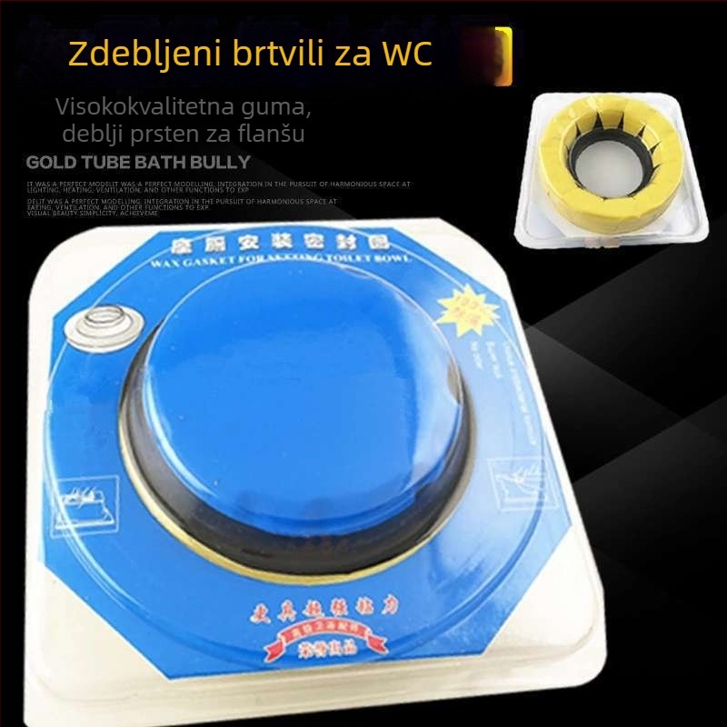 Brtveni prsten za WC – guma, marka The Kiss of the Wolf, brtvljenje, stil moderna jednostavnost