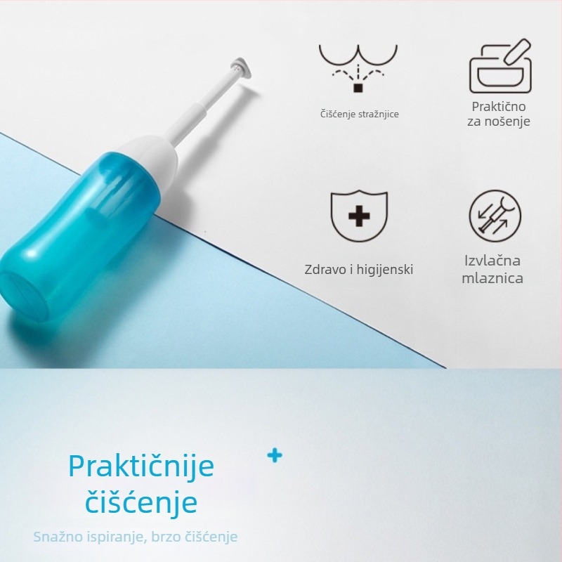 Prijenosni uređaj za čišćenje žena – EVA materijal, ručno korištenje, Think wash, OEM obrada, moderni minimalistički stil