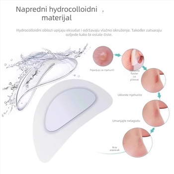 Patka za cipele protiv trenja, kružni model, kompatibilna s tenisicama, kožnim cipelama, sandalama i casual cipelama, svakodnevna upotreba